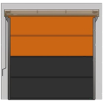 Rolovací vrata do stáje