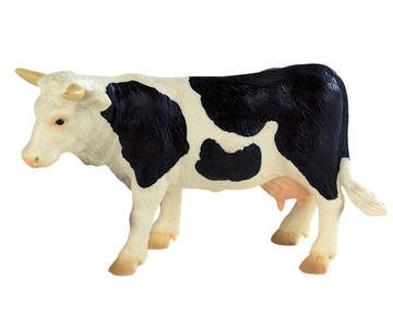 Bullyland - figurka kráva Fanny černo/bílá