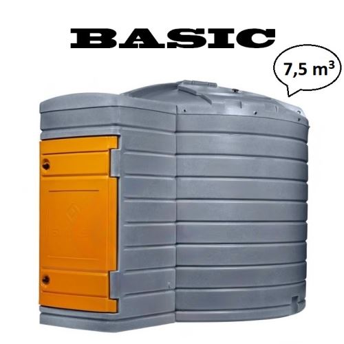 Nádrž na naftu dvouplášťová s velkou distribuční skříní SWIMER 7500 l verze BASIC (6)