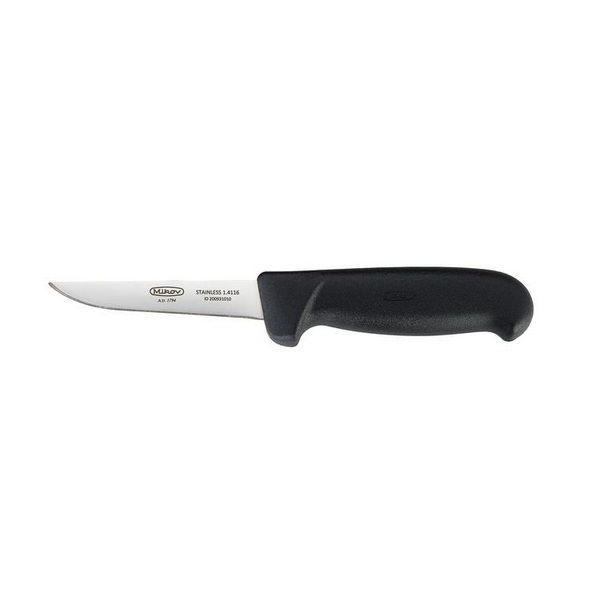 Řeznický vykosťovací nůž 10 cm rovný plastová rukojeť