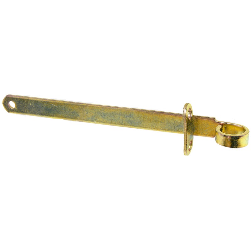 Páka kliky, petlice na dveře, vrata pravé a levé použití 250 mm žlutá