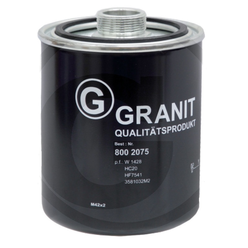Granit 8002075 hydraulický filtr na traktor Massey Ferguson