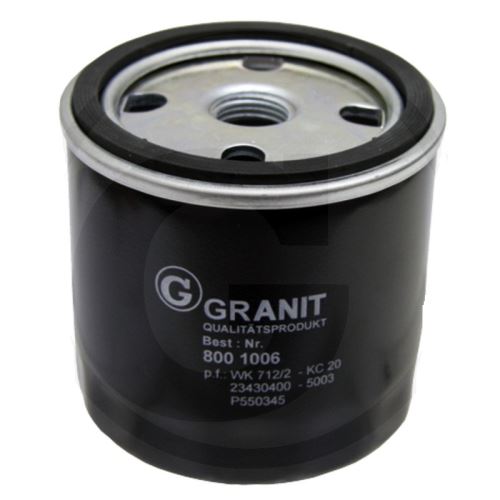 Granit 8001007 palivový filtr vhodný pro Deutz-Fahr