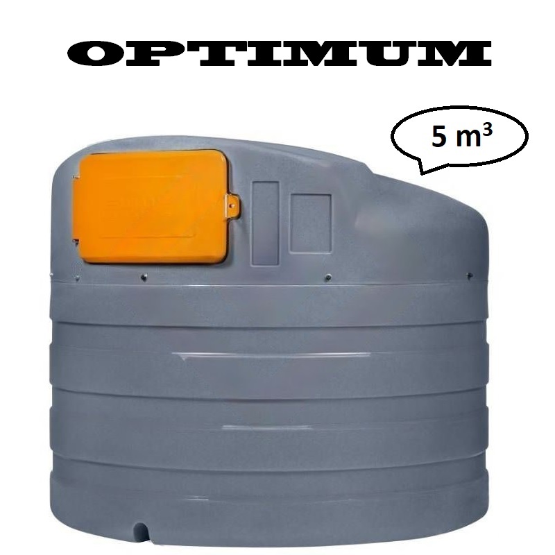 Nádrž na naftu dvouplášťová s distribuční skříní SWIMER ECO-Line 5000 l verze OPTIMUM
