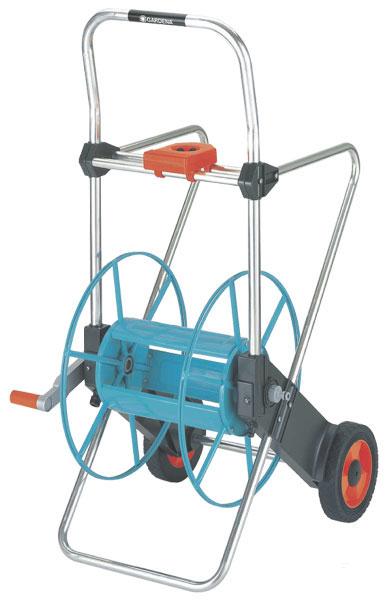 Gardena kovový vozík na zahradní hadici 1/2″ 100 m nebo 3/4″ 50 m