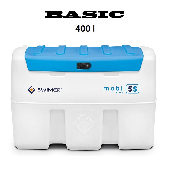 Mobilní nádrž na AdBlue vhodná k převozu SWIMER mobi 5S 400 l verze BASIC