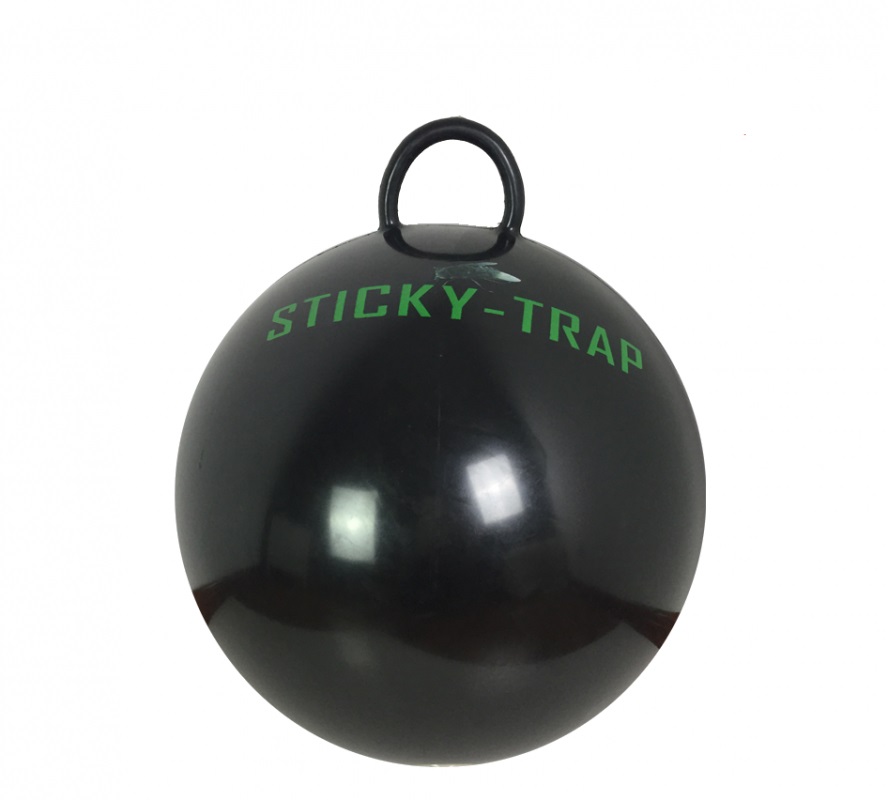 Černý míč pro past na ovády Sticky Trap průměr 60 cm