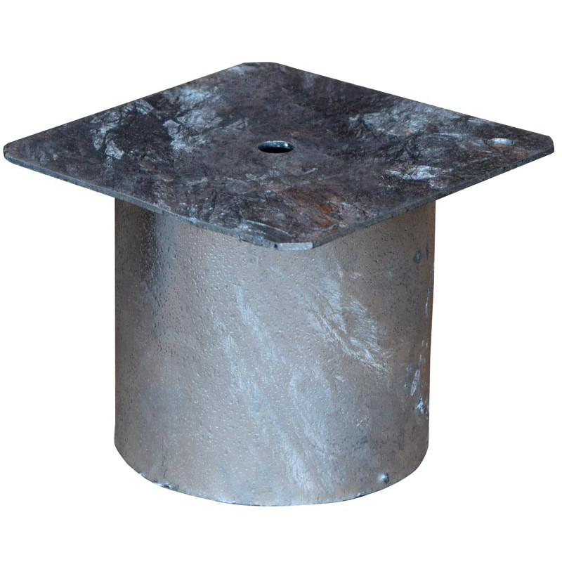 Kulatá krytka otvoru plastového, ocelového pouzdra Cosnet s průměrem 114-126 mm