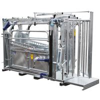 Fixační a paznehtářská klec pro skot PASDELOU LVM 2, zužovací, kompletní výbava Fixační a paznehtářská klec pro skot PASDELOU LVM 2, zužovací, kompletní výbava