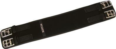Drezurní podbřišník NORTON polyesterový černý délka 45 cm