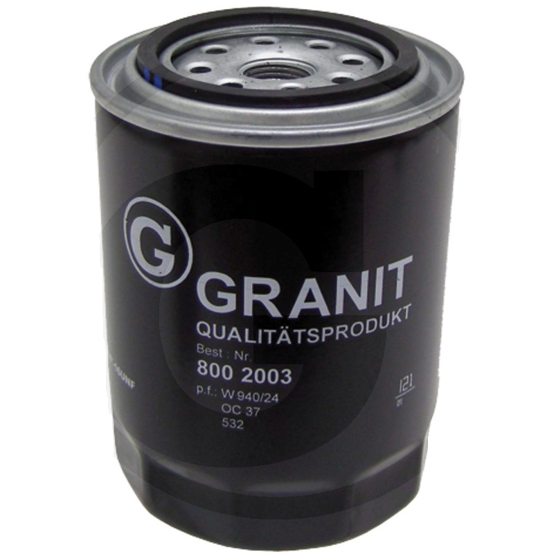Granit 8002003 filtr motorového oleje pro Aebi, Case IH, Claas, Eicher, Ford, Fortschritt