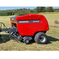 Svinovací lis na seno Rozmital LB-R120 s pevnou lisovací komorou na kulaté balíky řetězový Svinovací lis na seno Rozmital LB-R120 s pevnou lisovací komorou na kulaté balíky řetězový