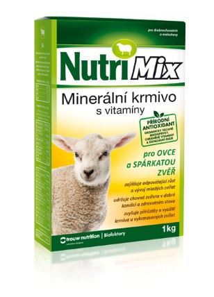Nutrimix pro ovce a spárkatou zvěř - doplňkové minerálně vitamínové krmivo 1 kg