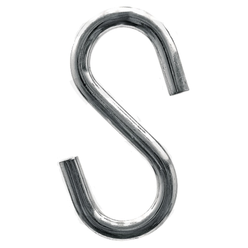 S hák řetězový 3 mm z ocelového drátu zinkovaný
