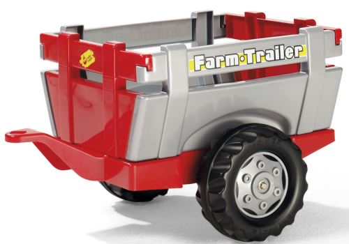 Rolly Toys - farmářský červenošedý přívěs