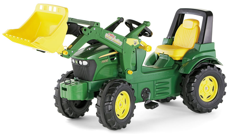 Rolly Toys - šlapací traktor John Deere 7930 s čelním nakladačem