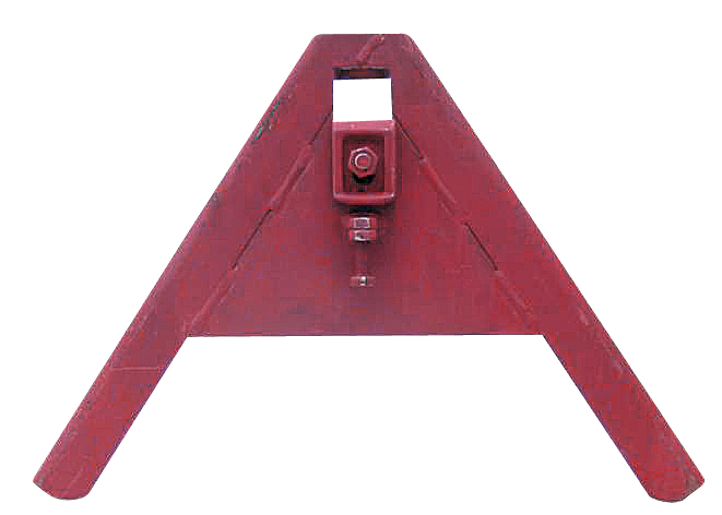 Trojúhelníkový mezirám komunální ze standardního U-profilu pro přístroje do 500 kg