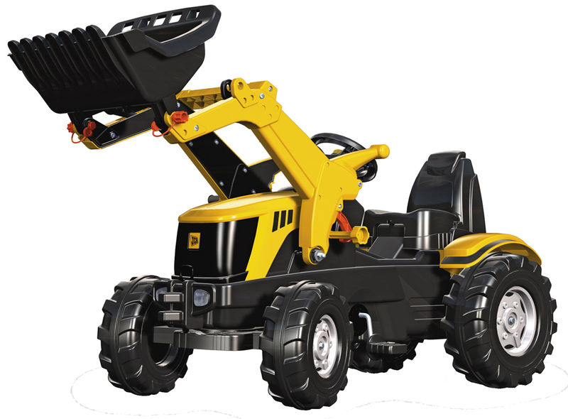 Rolly Toys – šlapací traktor s čelním nakladačem JCB 8250 modelová řada Rolly FarmTrac