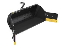 Lopata na sníh na čelní nakladač Quicke 230 SC PRO, EURO úchyt, sada hadic