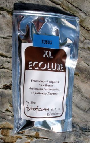 XL Ecolure sáček s 5 návnadami feromonový lapač dřevokaze čárkovaného