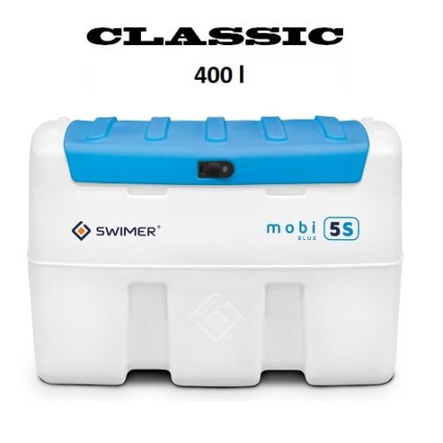 Mobilní nádrž na AdBlue vhodná k převozu SWIMER mobi 5S 400 l verze CLASSIC
