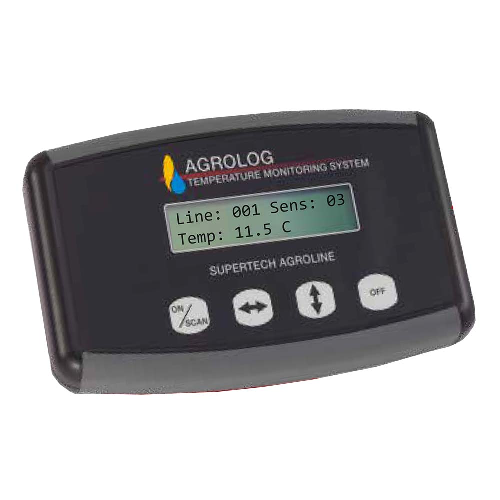 Měřící přenosný panel Agrolog TMS 2000 – terminál pro měření teploty v silech