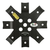 Žací nůž na křovinořez 8 zubů šířka řezu 250 mm otvor 20 mm tloušťka 3 mm na trávu JOANS