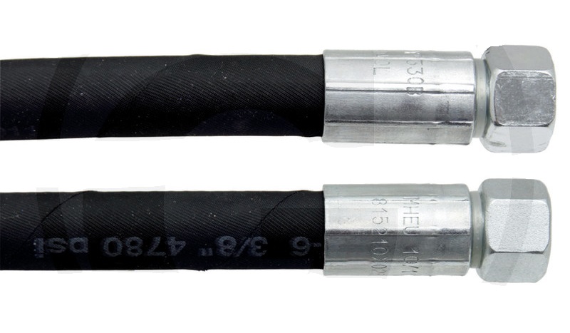 Hydraulická hadice 12L M18 x 1,5 PN 330 bar DN 10 DKOL různé délky hydraulické hadice