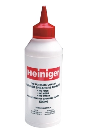 Lepidlo Heiniger latexové 500 ml na lepení brusných kotoučů na brusky