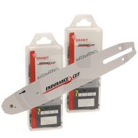 Sada profi lišta + 2 pilové řetězy ENDURANCE CUT kulaté 0,325" 1,5 mm 33 cm 56 článků Sada profi lišta + 2 pilové řetězy ENDURANCE CUT kulaté 0,325" 1,5 mm 33 cm 56 článků