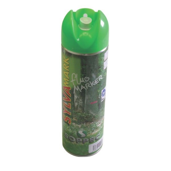 SOPPEC FLUO MARKER světle zelený 500 ml lesnický značkovací sprej
