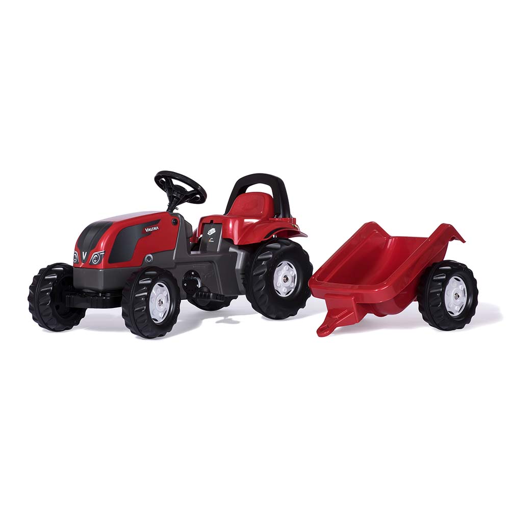 Rolly Toys - šlapací traktor Valtra s vozíkem modelová řada RollyKid