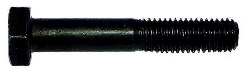 Šestihranný šroub černěný M12 x 60 pevnost 10.9 DIN 931 ISO 4014