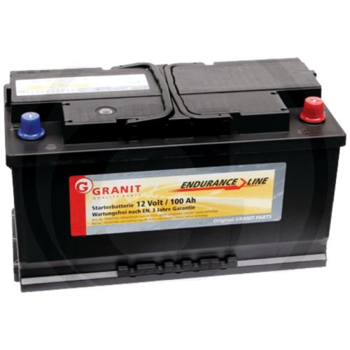 Auto baterie Granit Endurance Line 12V / 100 Ah, patice B03/B04 pro Deutz-Fahr, Fendt