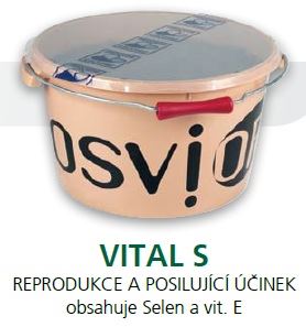 Minerální liz TOPLICK Osvior VITAL S pro reprodukci a s posilujícím účinkem 20 kg