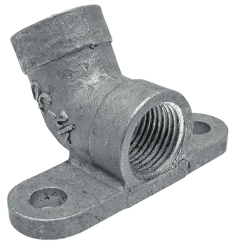 Držák napájecího ventilu 1/2" sklon 30°