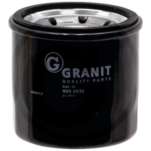 Granit 8002032 filtr motorového oleje pro John Deere, Yanmar