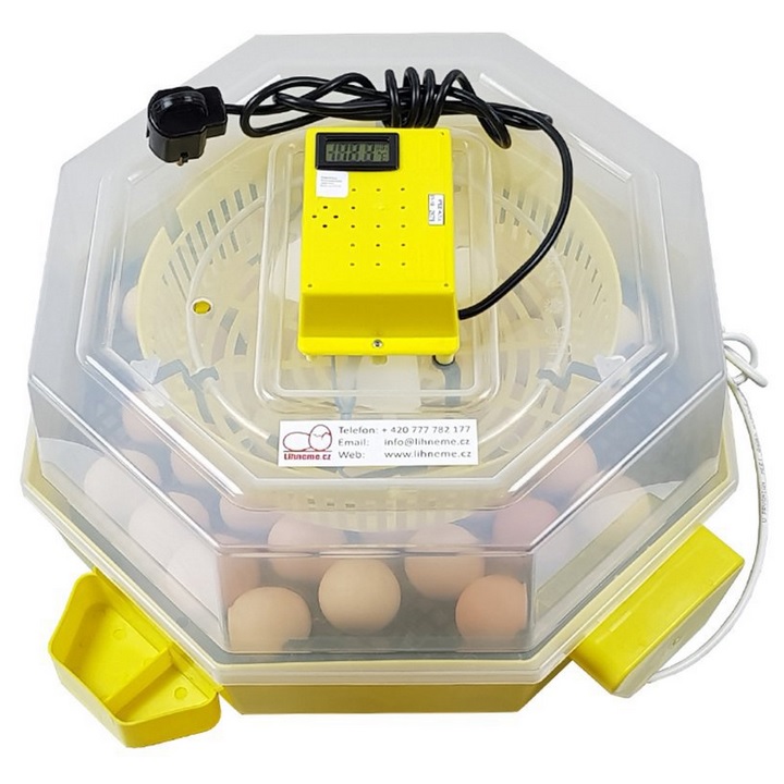 Líheň Cleo 5 DTH automat s dolíhní na kuřata, drůbež na 60 vajec