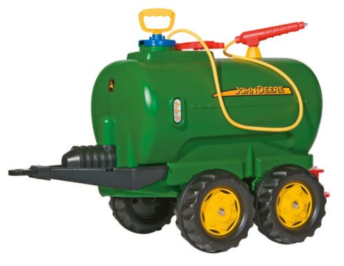 Rolly Toys - cisterna John Deere se dvěma nápravami a čerpadlem zelená