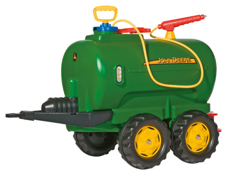 Rolly Toys – cisterna John Deere se dvěma nápravami a čerpadlem zelená