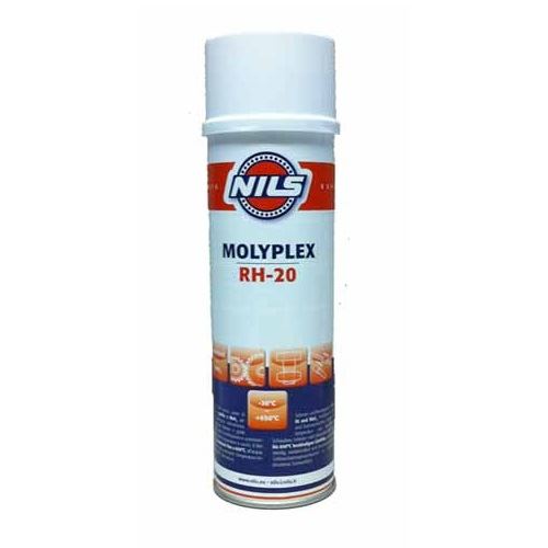 NILS Suché grafitové mazivo Molyplex RH-20 sprej 500 ml na otevřené převody