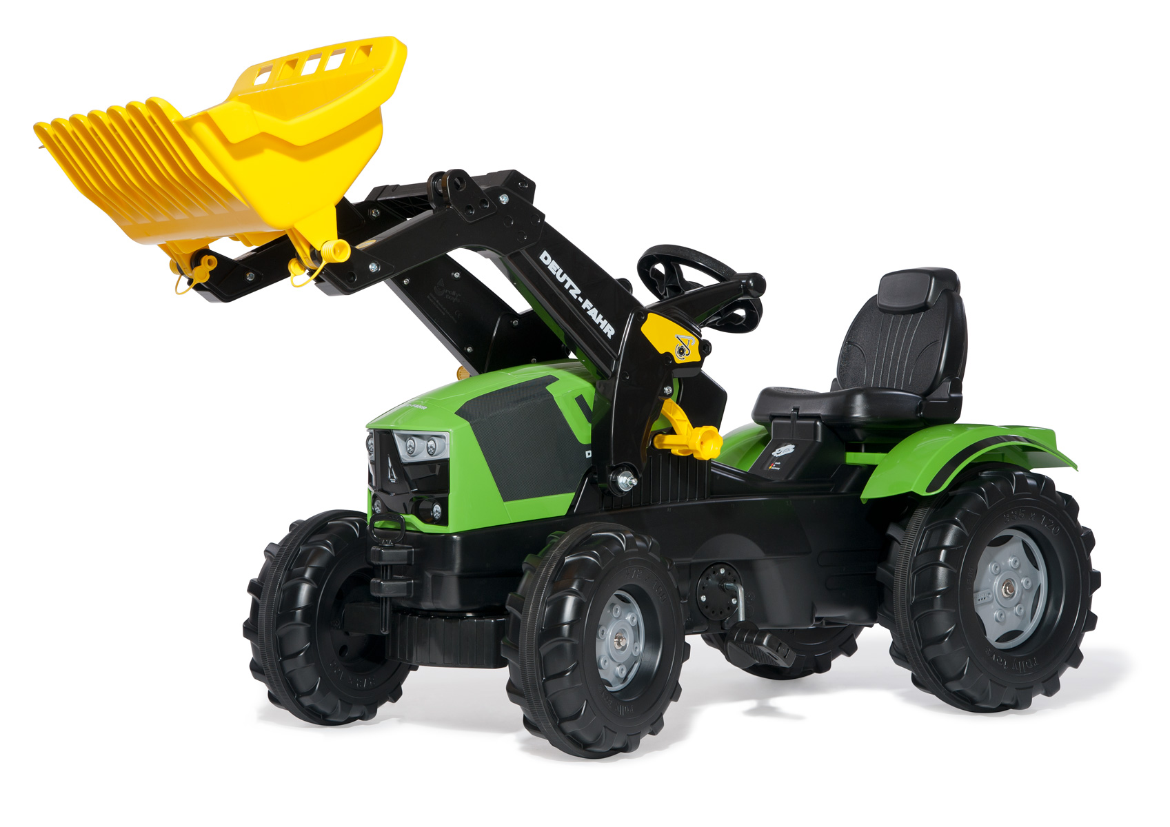 Rolly Toys – šlapací traktor s čelním nakladačem Deutz-Fahr 5120 Rolly FarmTrac
