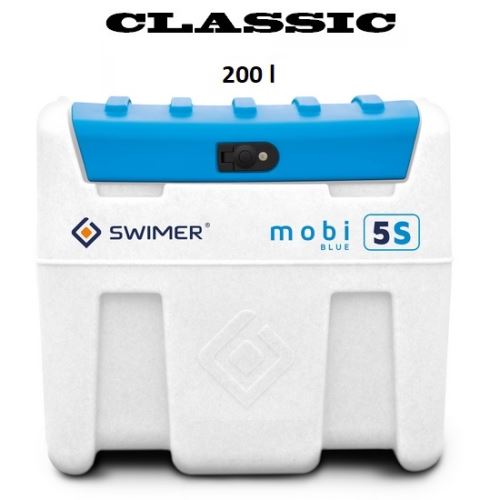 Mobilní nádrž na AdBlue vhodná k převozu SWIMER mobi 5S 200 l verze CLASSIC
