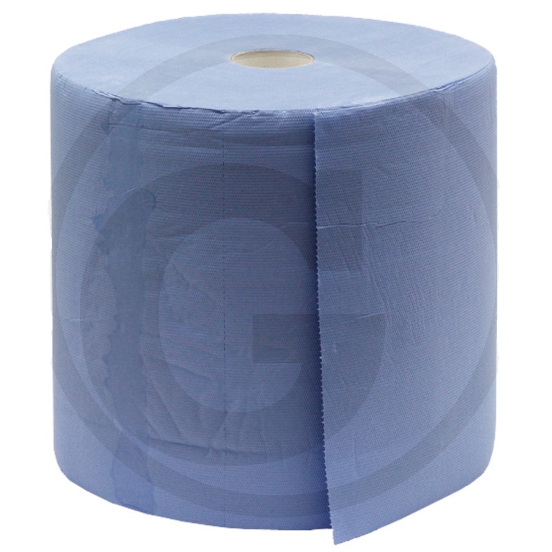 Papírový ručník Granit 1000 útržků 340 x 350 mm 3-vrstvý modrý, utírací papírová role