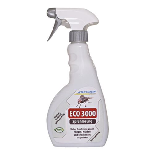 BIO 3000 sprej 500 ml biologický postřik proti mouchám, komárům, ovádům a lezoucímu hmyzu