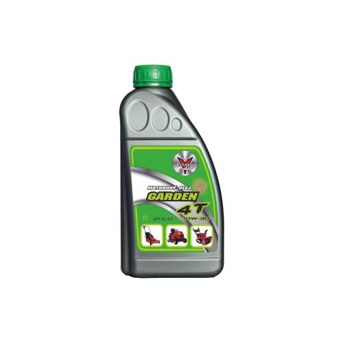 Celoroční motorový olej Garden 4T, 10W/30, 1 l CleanFox pro zahradní sekačky, sněžné frézy