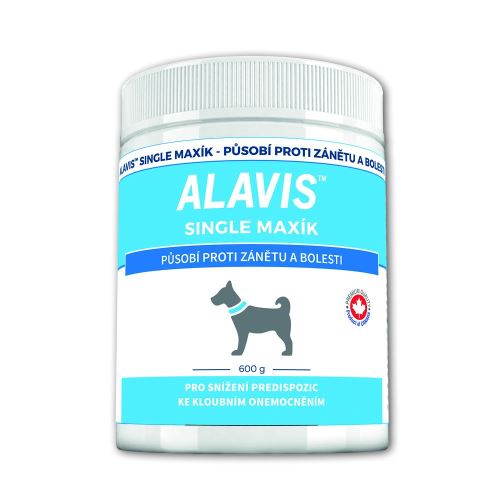 ALAVIS Single Maxík pro psy proti zánětu a bolesti 600 g