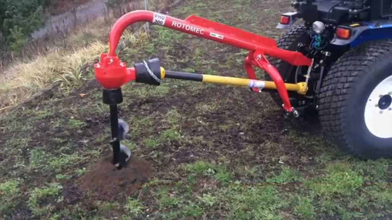 Hydraulický přítlak pro půdní vrták za traktor ROTOMEC 200