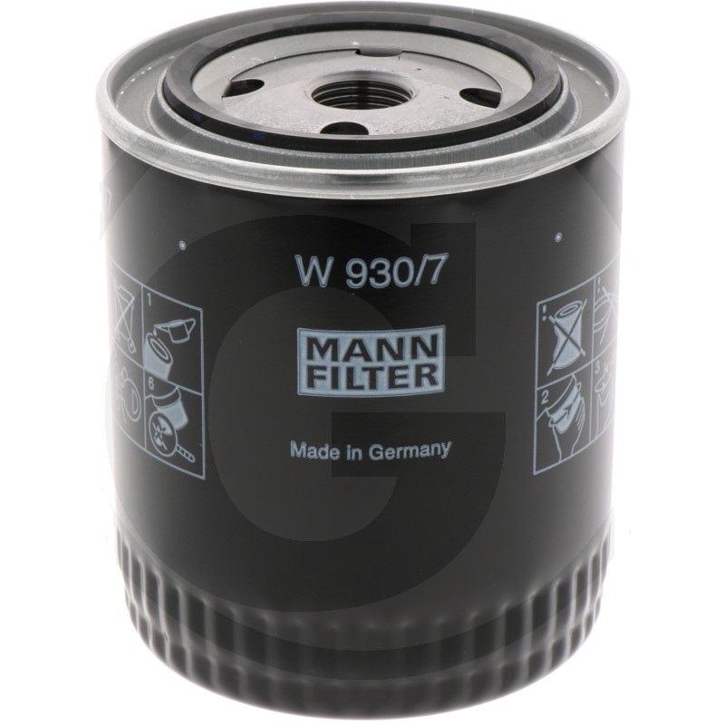 MANN FILTER W930/7 olejový filtr motorového oleje na traktor Case IH