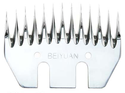 Beiyuan Alpaca Standard spodní nůž na stříhání alpak, 13 zubů, šíře 77 mm